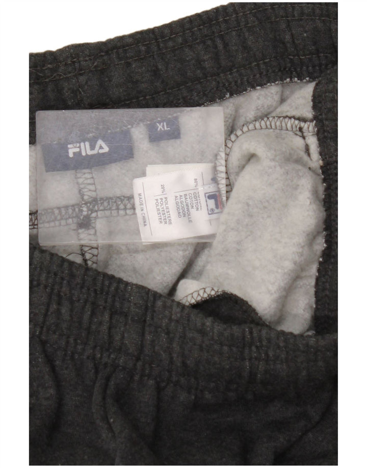 Pantaloni da tuta da uomo FILA XL in cotone grigio
