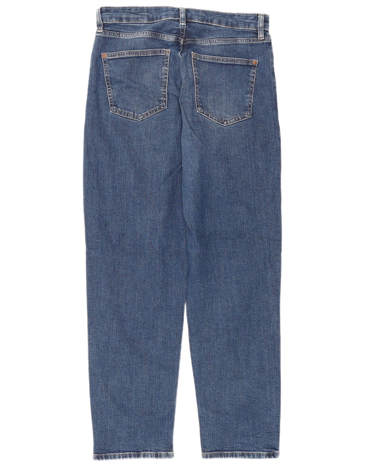 Jeans Marks & Spencer da donna a vita alta regolare UK 12 medio W30 L29 blu