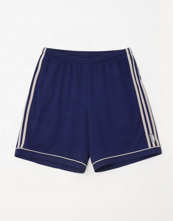 Adidas Uomo Climalite Pantaloncini sportivi Large Blu Navy Poliestere