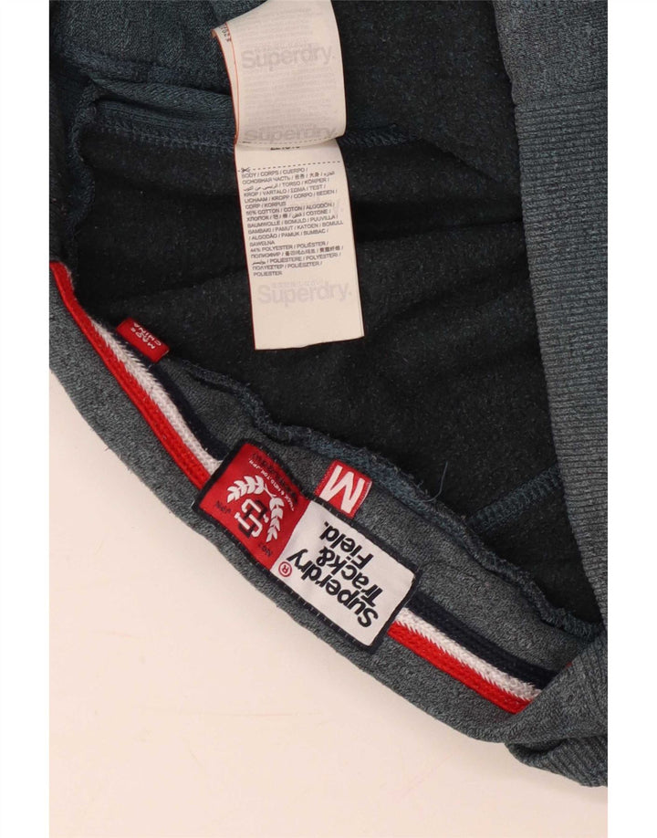 Pantaloni da tuta con grafica da uomo Superdry Joggers in cotone grigio medio