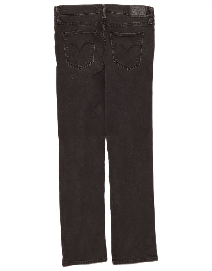 Pantaloncini di jeans modellanti Levi's 314 da donna W29 L28 cotone nero