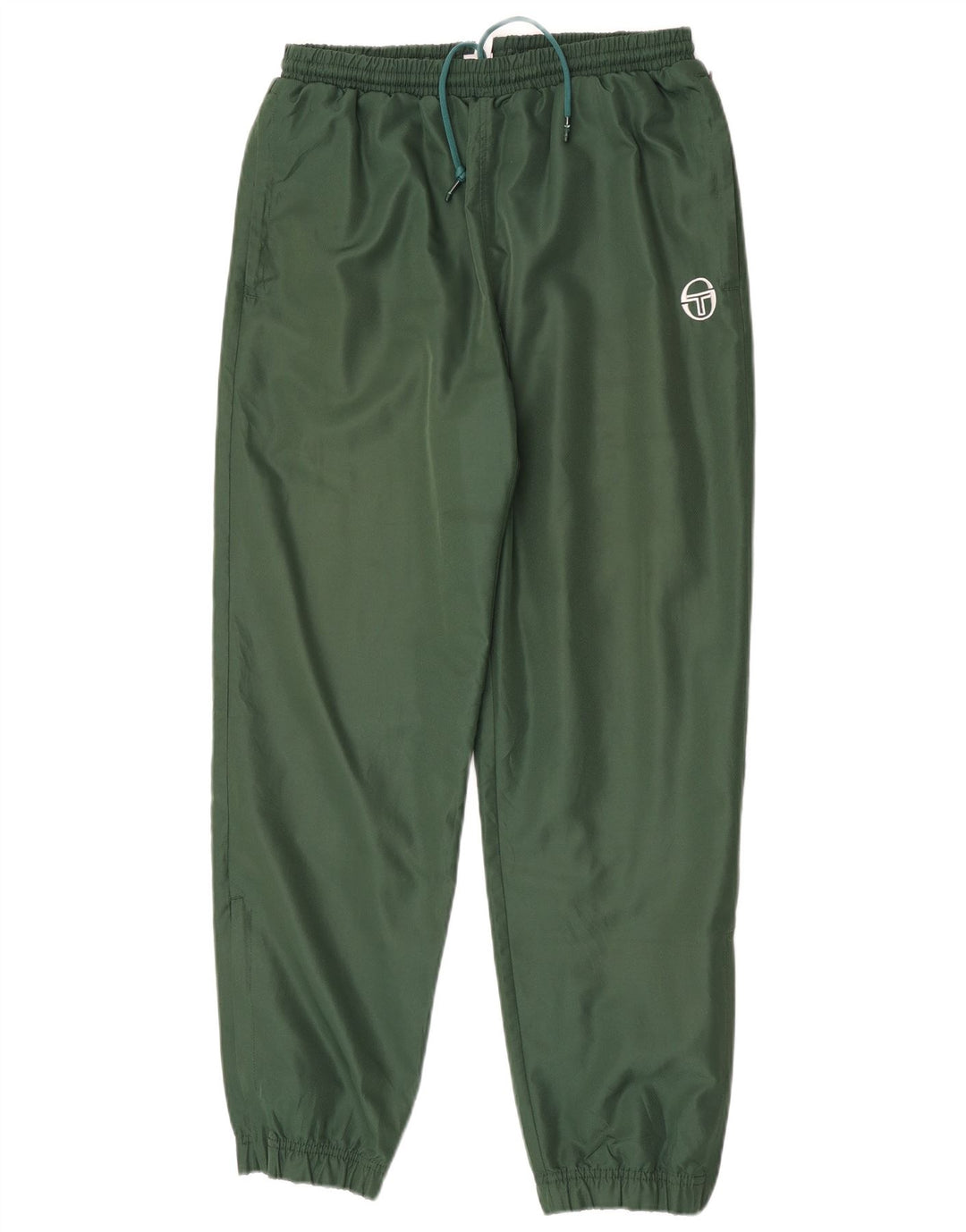 Sergio Tacchini Pantaloni da tuta da uomo Joggers Large Verde Poliestere