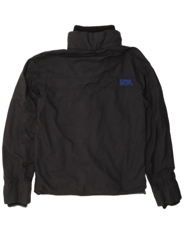 Giacca antipioggia da donna Superdry UK 20 2XL nylon nero