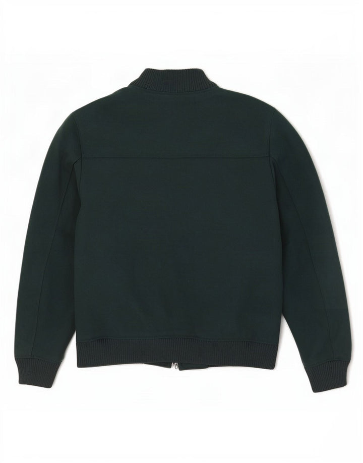 Giubbotto bomber da uomo Zara UK 40 grande poliestere verde