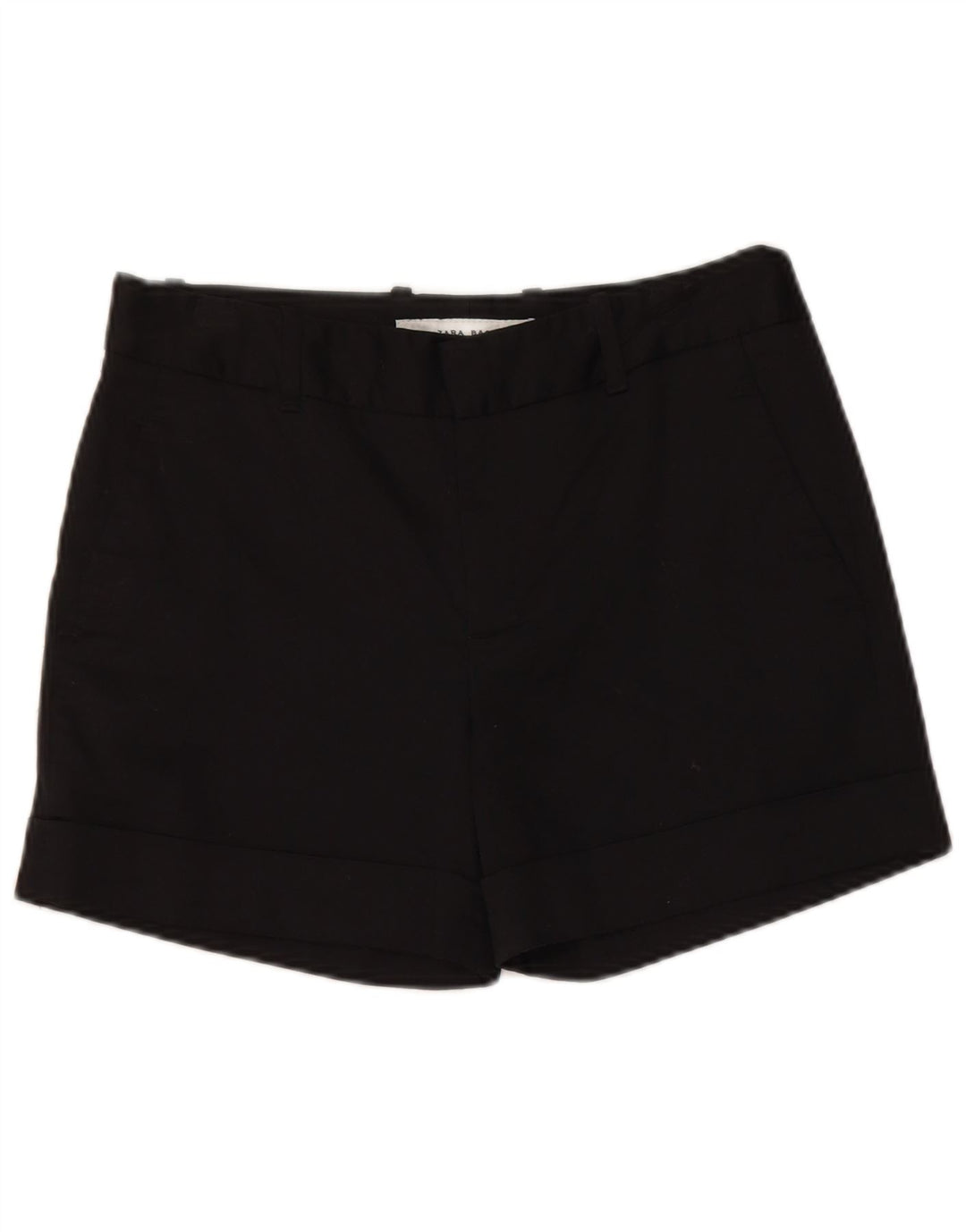 Pantaloncini chino da donna Zara medi W28 cotone nero