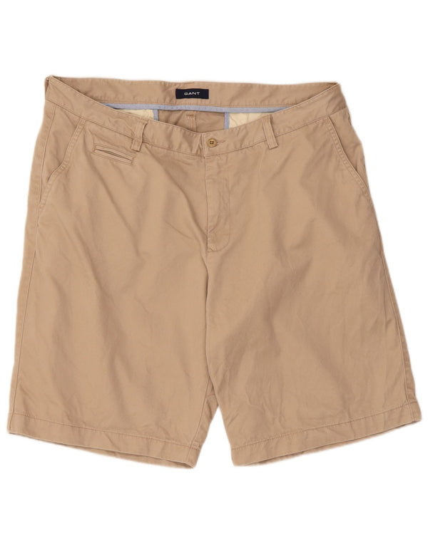 Pantaloncini chino da uomo Gant W38 XL in cotone beige