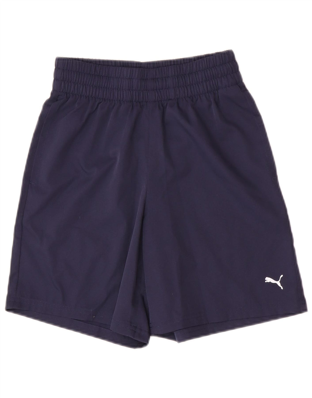 Pantaloncini sportivi Puma da bambino 5-6 anni XS blu navy in poliestere
