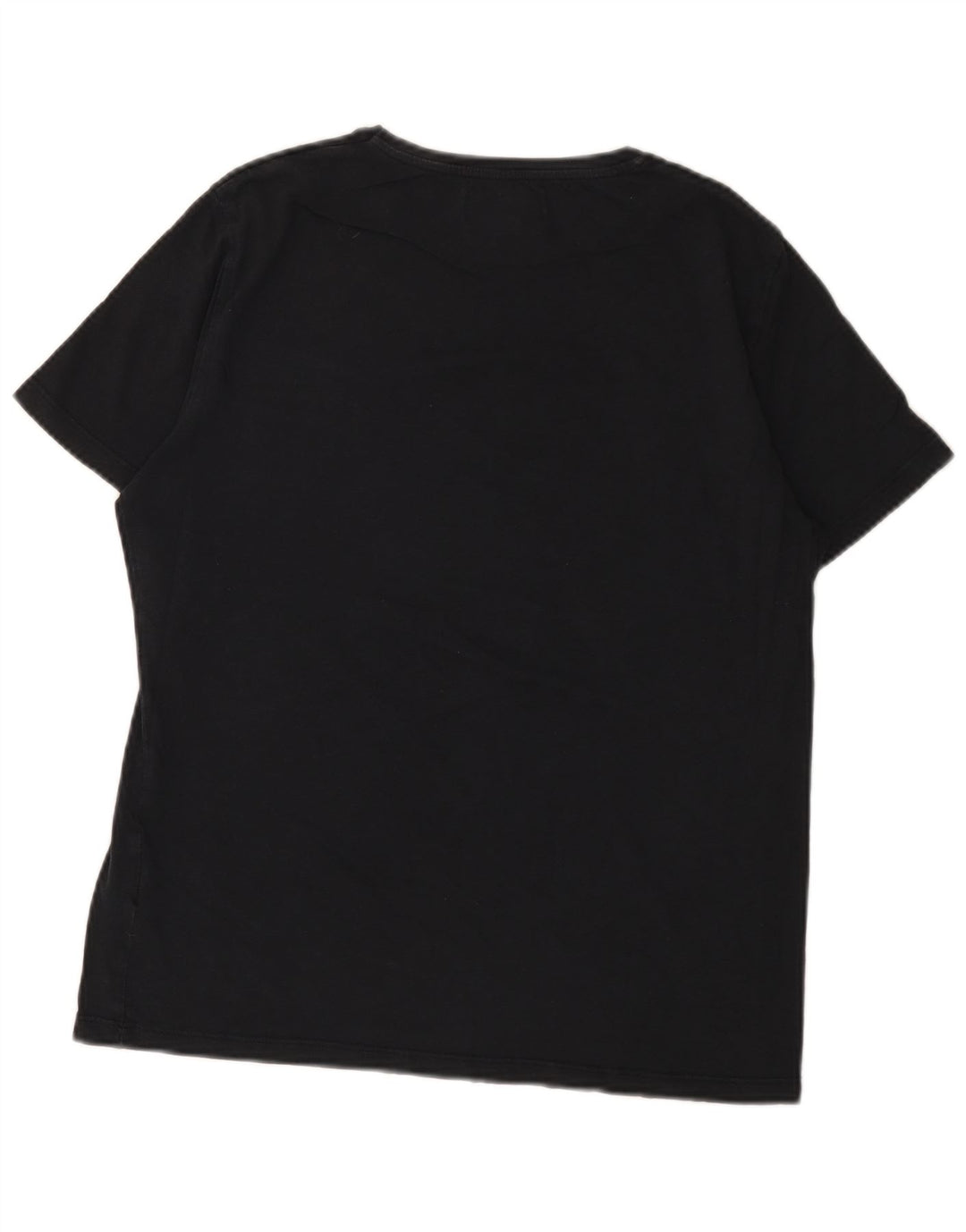 T-shirt grafica da uomo Marlboro Classics Top in cotone blu navy medio