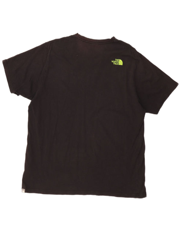 T-shirt grafica da uomo THE NORTH FACE Top XL in cotone nero