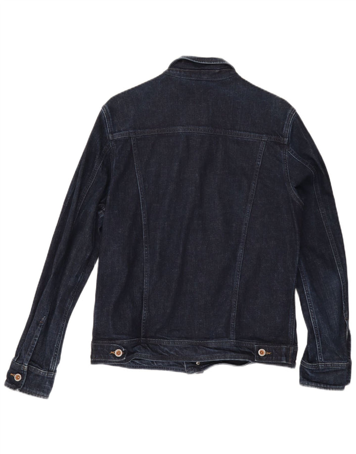 Giacca in denim da uomo Timberland UK 38 cotone medio blu navy
