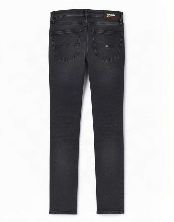 Tommy Hilfiger Uomo Scanton Slim Jeans W31 L32 Cotone Grigio