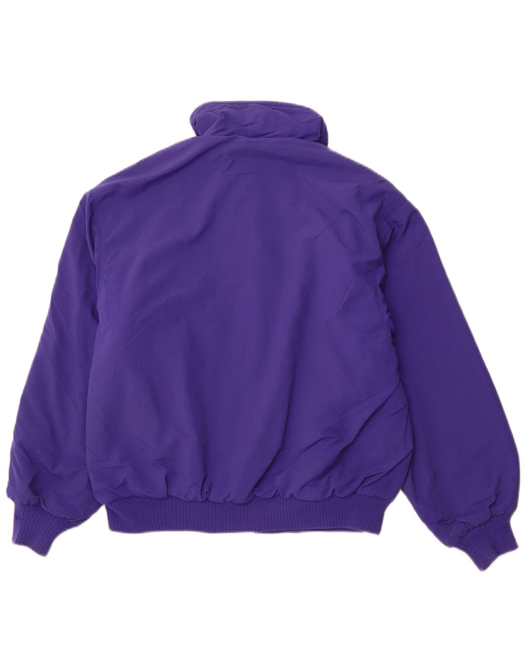 EDDIE BAUER Giubbotto bomber da donna UK 14 Nylon viola medio