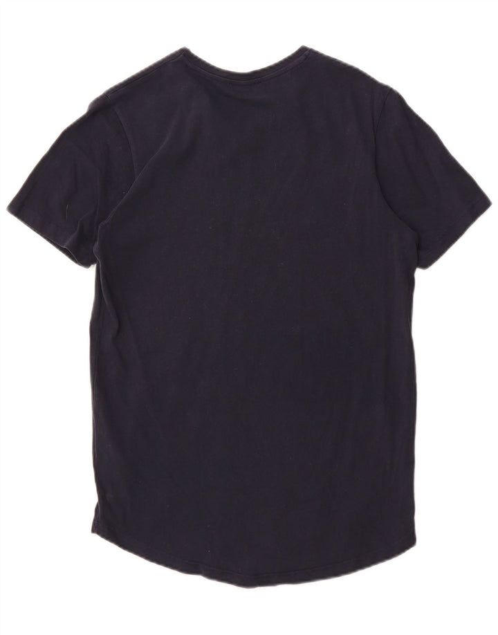 T-shirt da uomo Jack & Jones Top Small in cotone blu navy