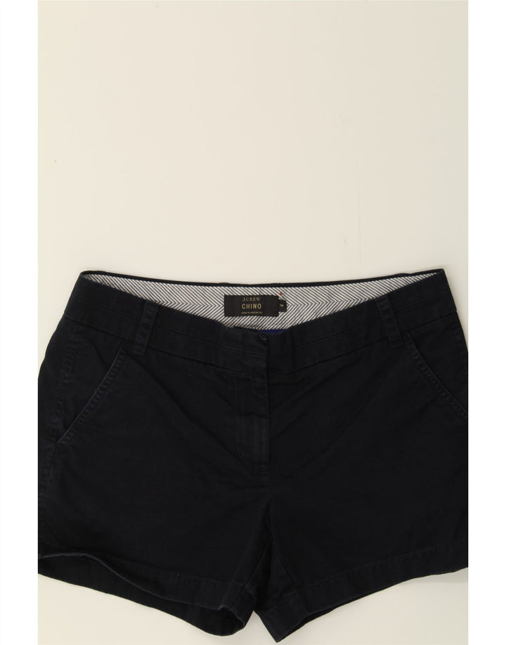 J. CREW Womens Chino Shorts US 4 Small W32  Navy Blue Cotton Vintage J. Crew and Second-Hand J. Crew from Messina Hembry 