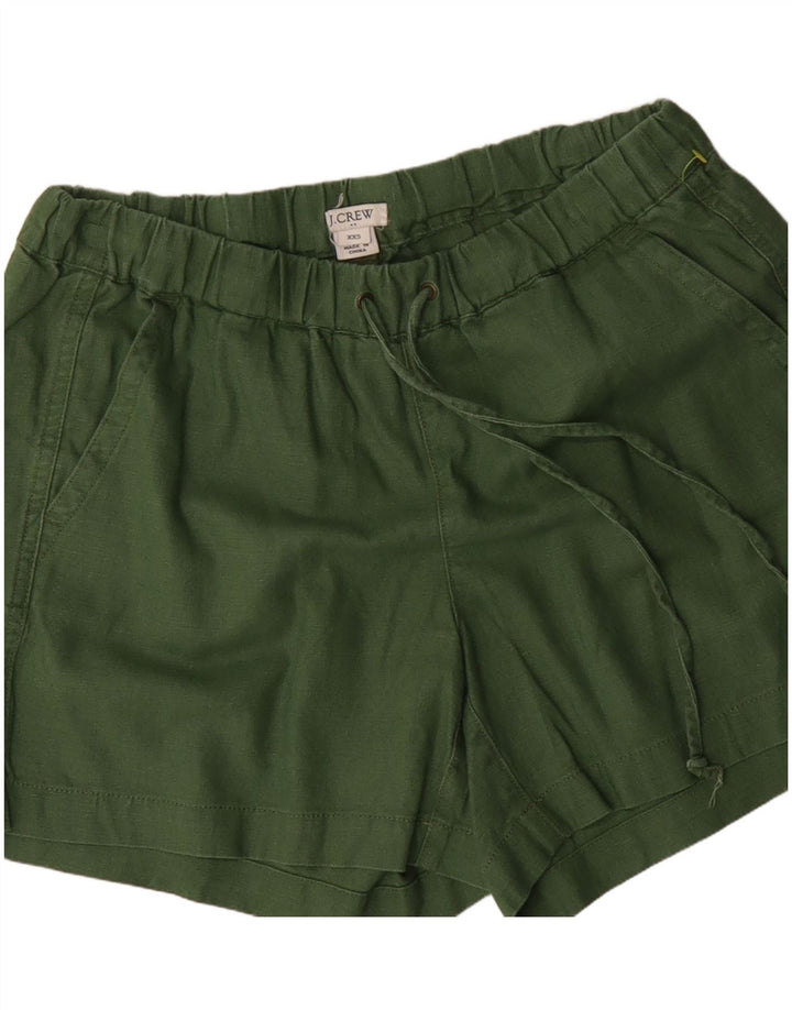 Pantaloncini chino da donna J. Crew 2XS W24 Lino verde