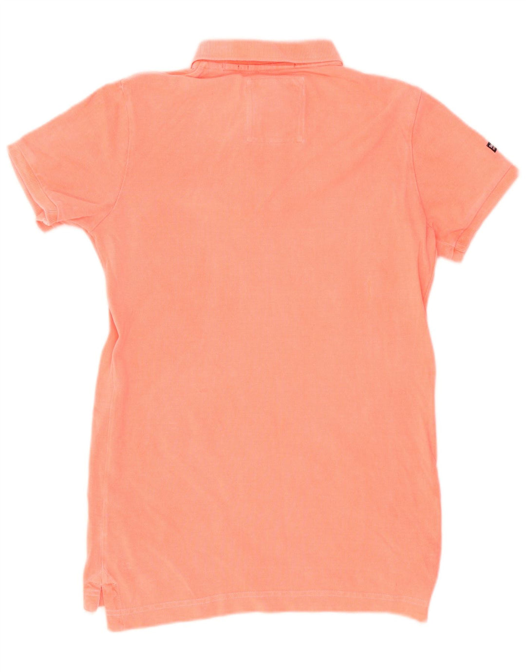 Polo da uomo Superdry in cotone rosa medio