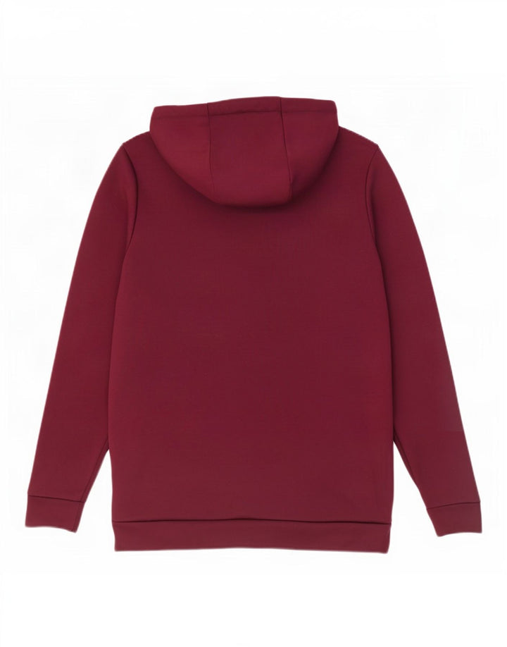 Felpa con cappuccio grafica Nike Dri Fit da uomo, grande, in poliestere marrone