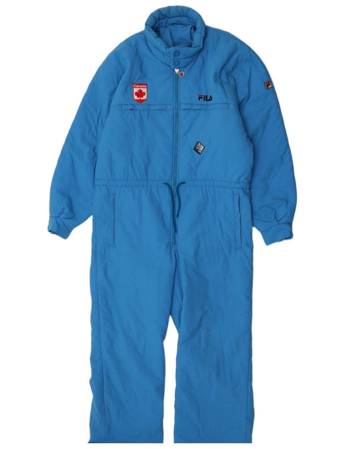 Tuta da sci da uomo con cappuccio Fila IT 54 Large Blu Poliammide