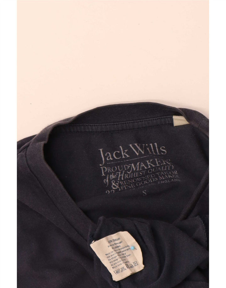 T-shirt da uomo Jack Wills Top Small Blu Navy