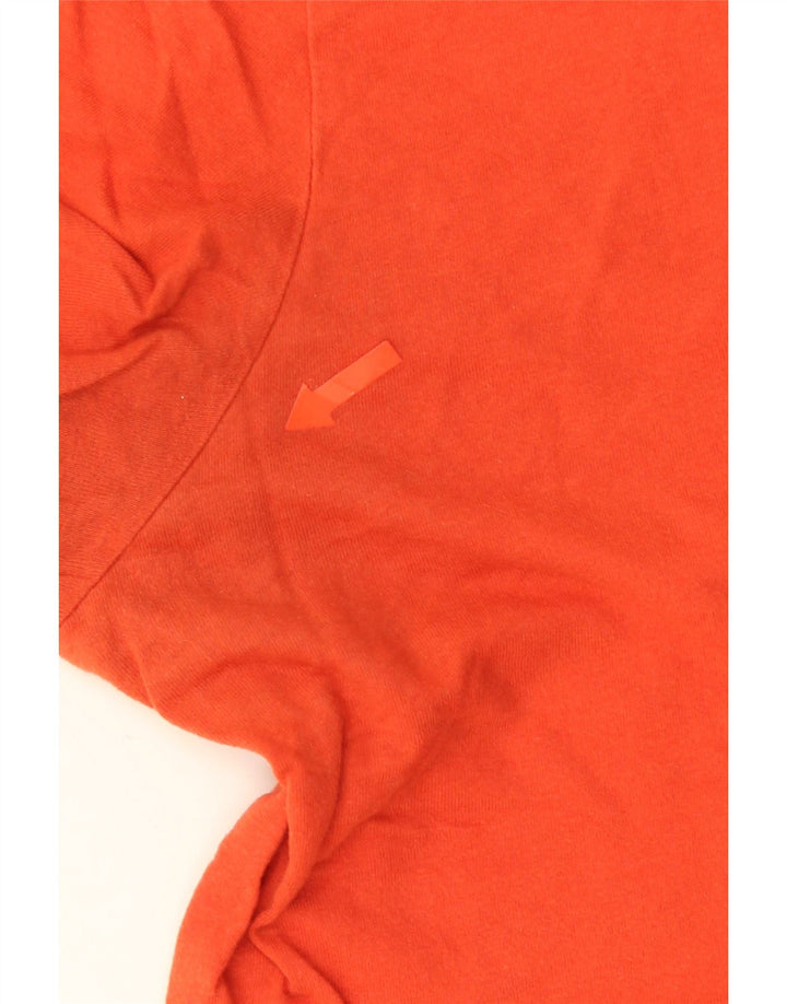 JACK & JONES T-shirt da uomo XL arancione in cotone