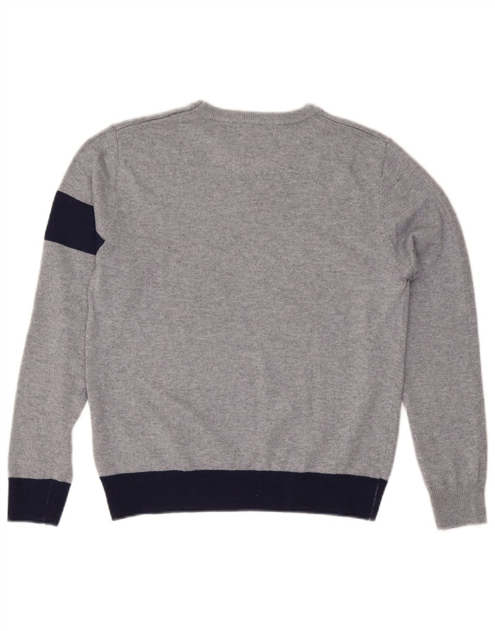 Maglione maglione girocollo da ragazzo Cesare Paciotti 4US 15-16 anni Grigio