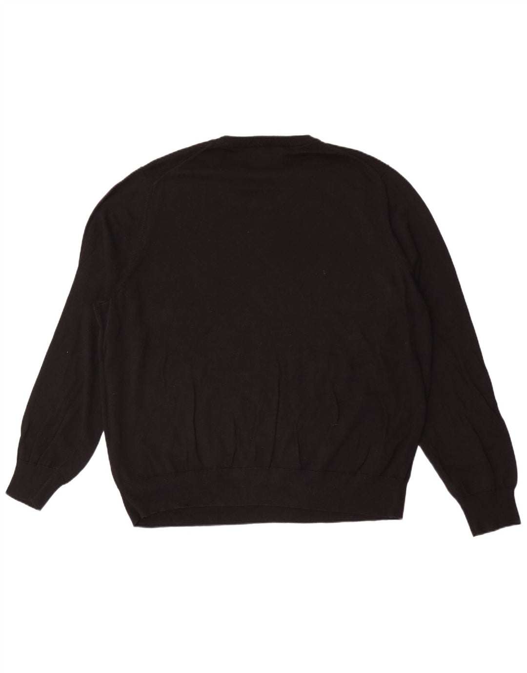 Maglione maglione girocollo da uomo Marks & Spencer 3XL cotone nero