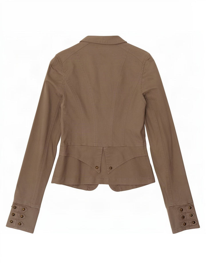 Giacca blazer da donna Jane Norman UK 6 XS cotone grigio