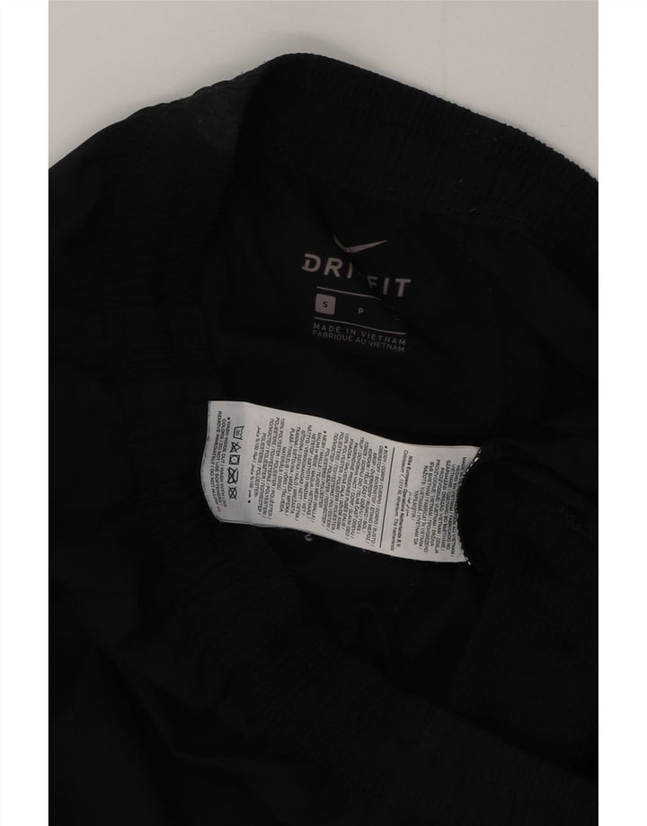 Pantaloni da tuta Nike Dri Fit da uomo piccoli in poliestere nero