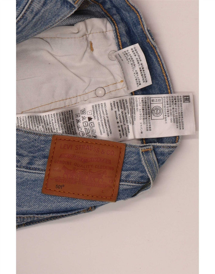 Jeans dritti Levi's 501 da donna W25 L30 cotone blu