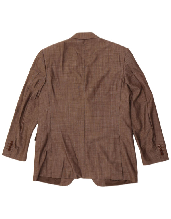 Giacca Blazer 3 Bottoni Canali Uomo IT 50 Large Grigio Lana