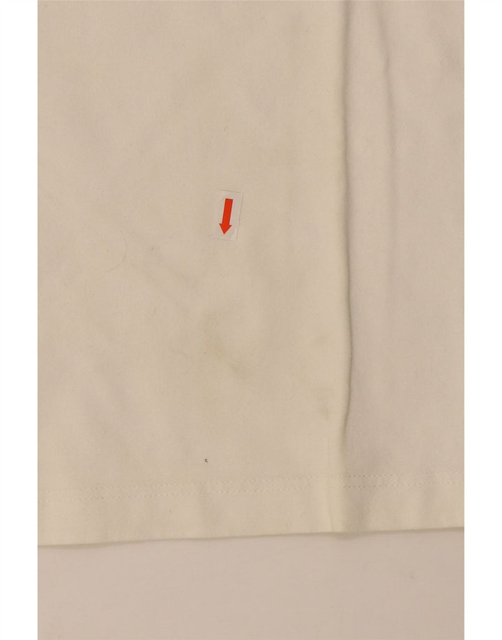 Maglia North Sails da uomo a maniche lunghe grande bianca