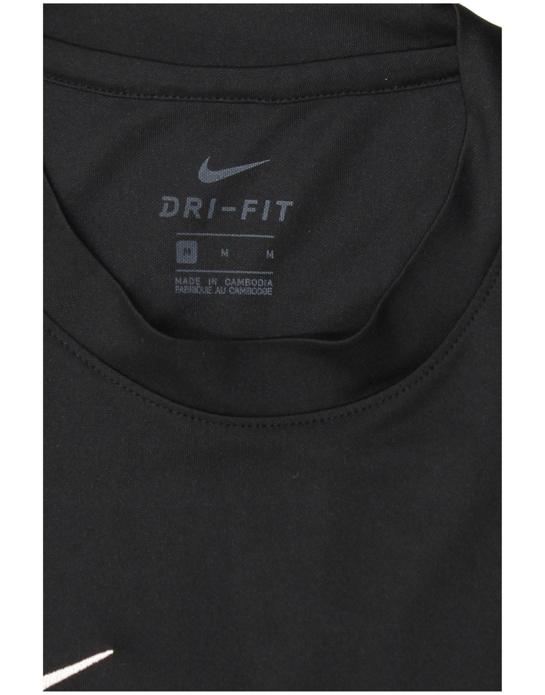 T-shirt NIKE Dri Fit da uomo, media, nera
