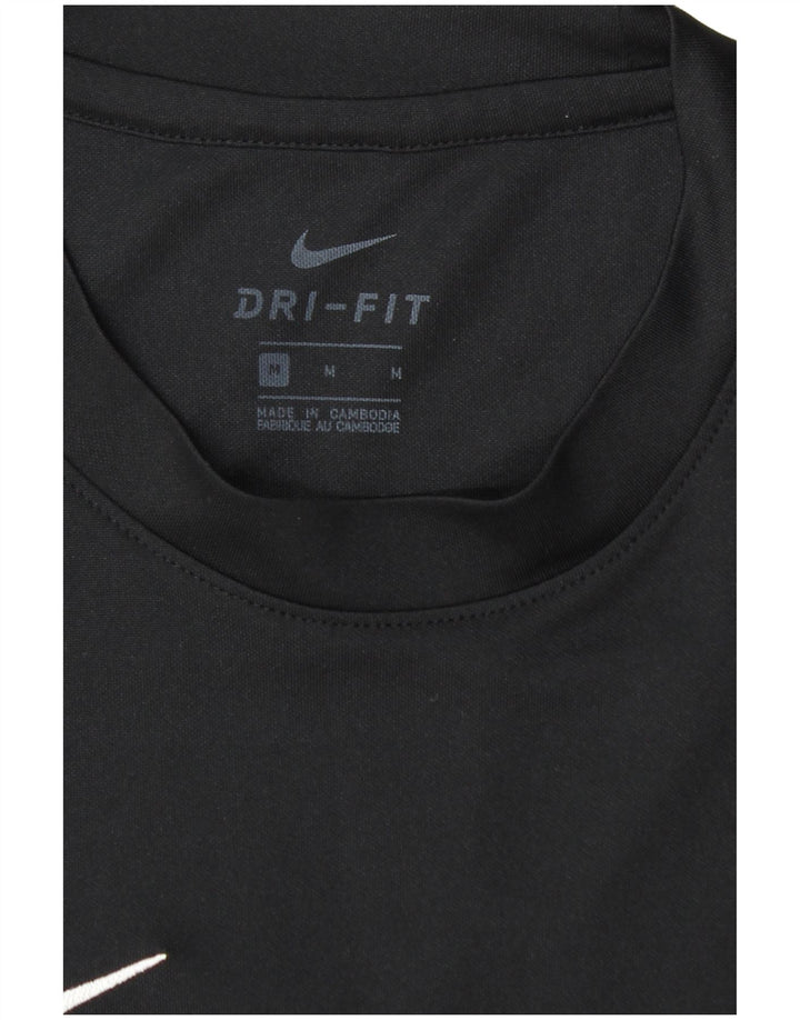 T-shirt NIKE Dri Fit da uomo, media, nera