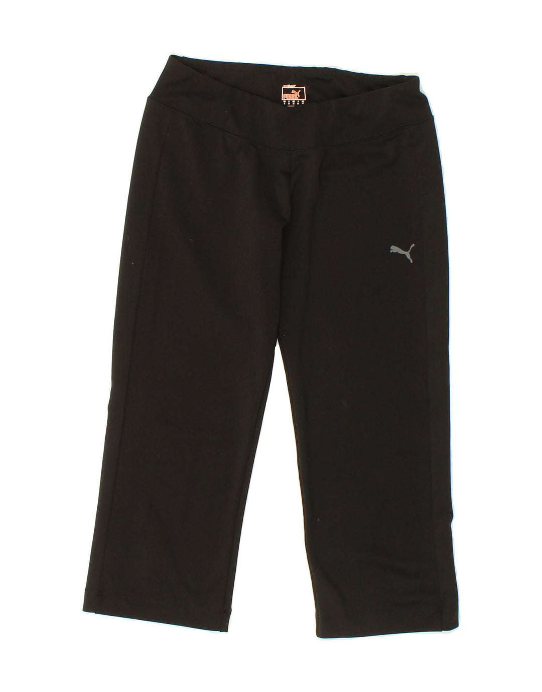 PUMA Womens Capri Tracksuit Trousers UK 10 Small Black Polyester Vintage Puma and Second-Hand Puma from Messina Hembry 