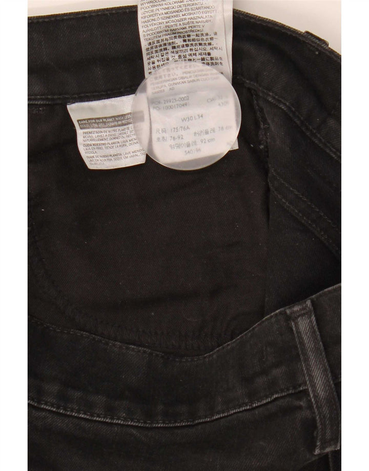 Jeans Levi's da donna linea 8 slim W30 L34 cotone nero
