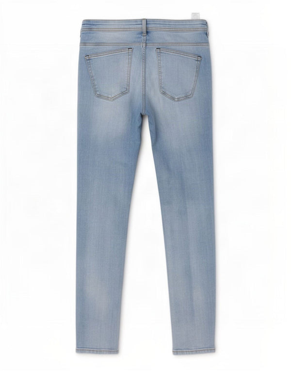 Jeans skinny da uomo Zara EU 42 Large W32 L30 Blu