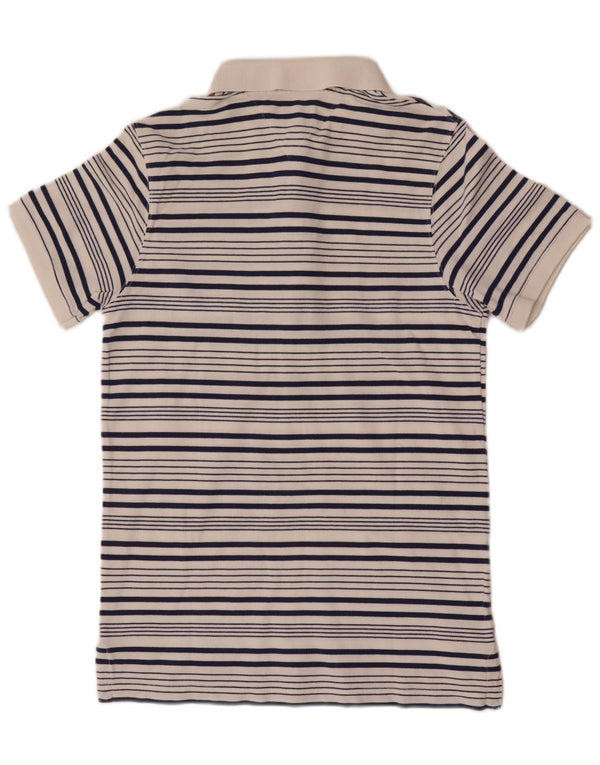 Polo da uomo Tommy Hilfiger a righe bianche medie