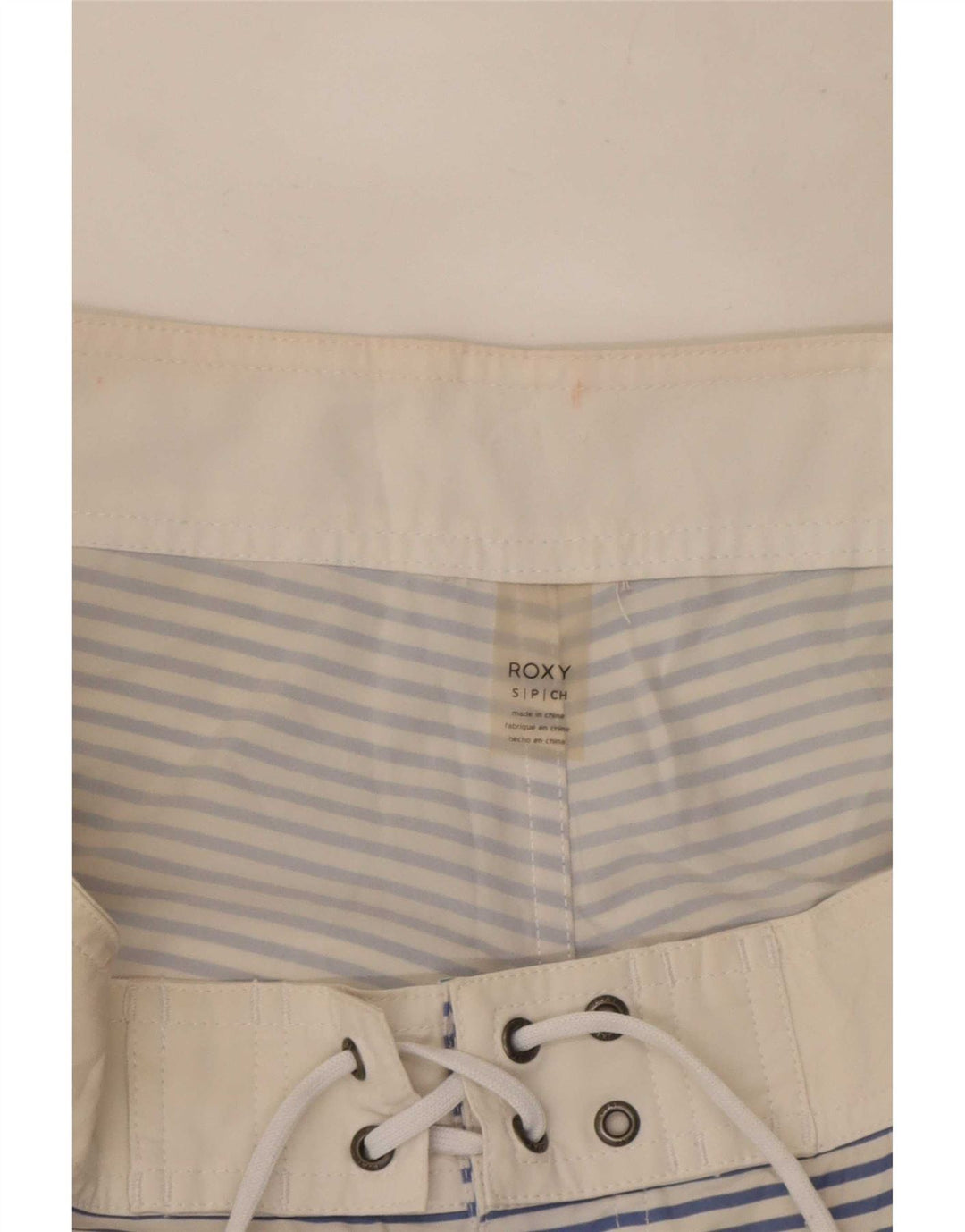 Pantaloncini da bagno da uomo Roxy piccoli a righe multicolori