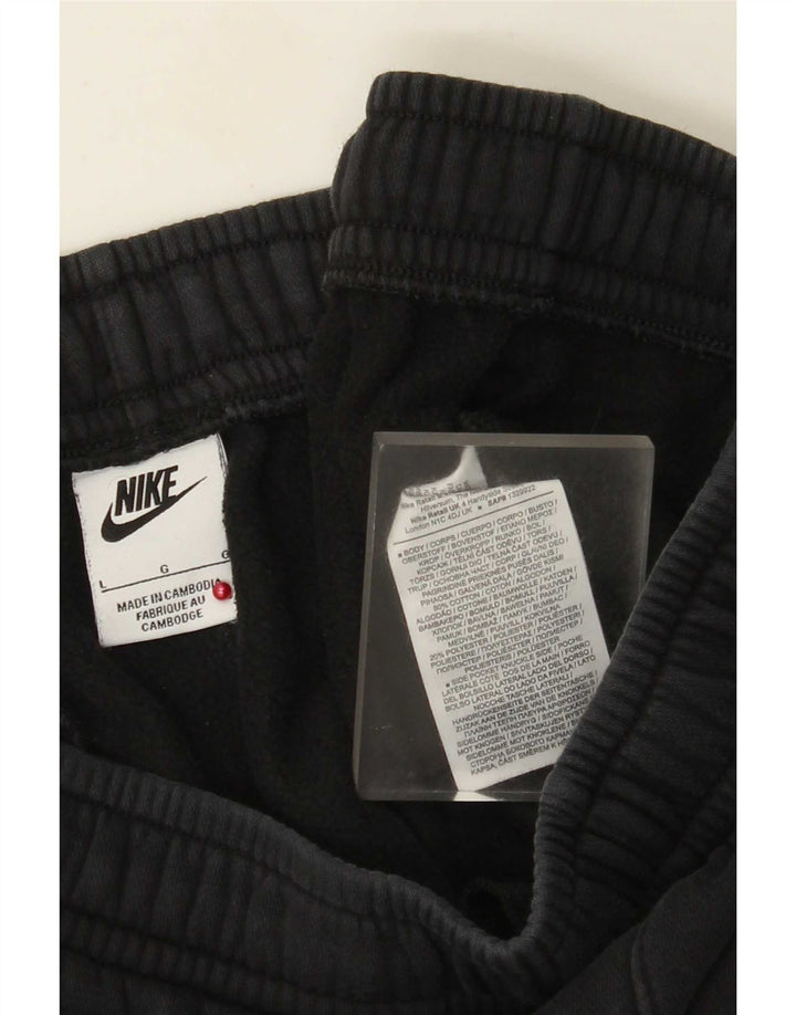 Pantaloni da tuta da donna Nike Joggers grandi in cotone nero