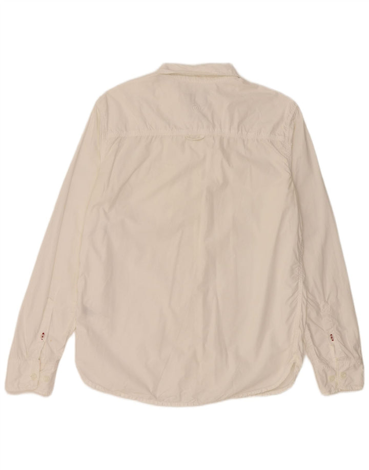 Camicia da uomo Fat Face in cotone bianco medio