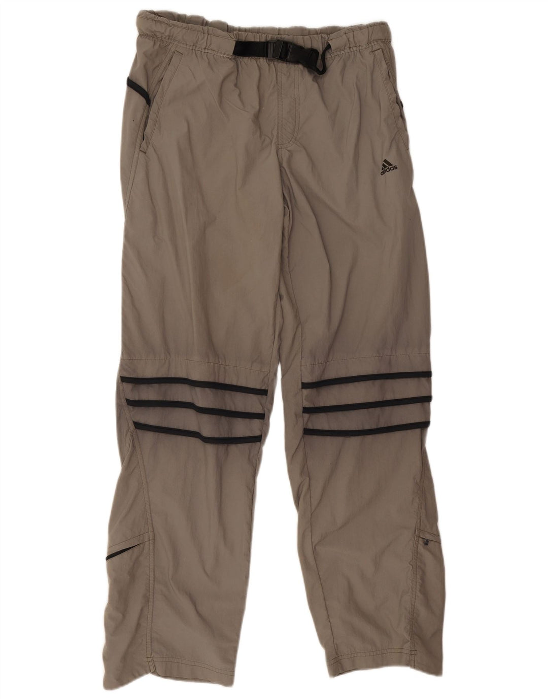 Pantaloni impermeabili Adidas Ragazzo 13-14 anni Poliammide color block grigio