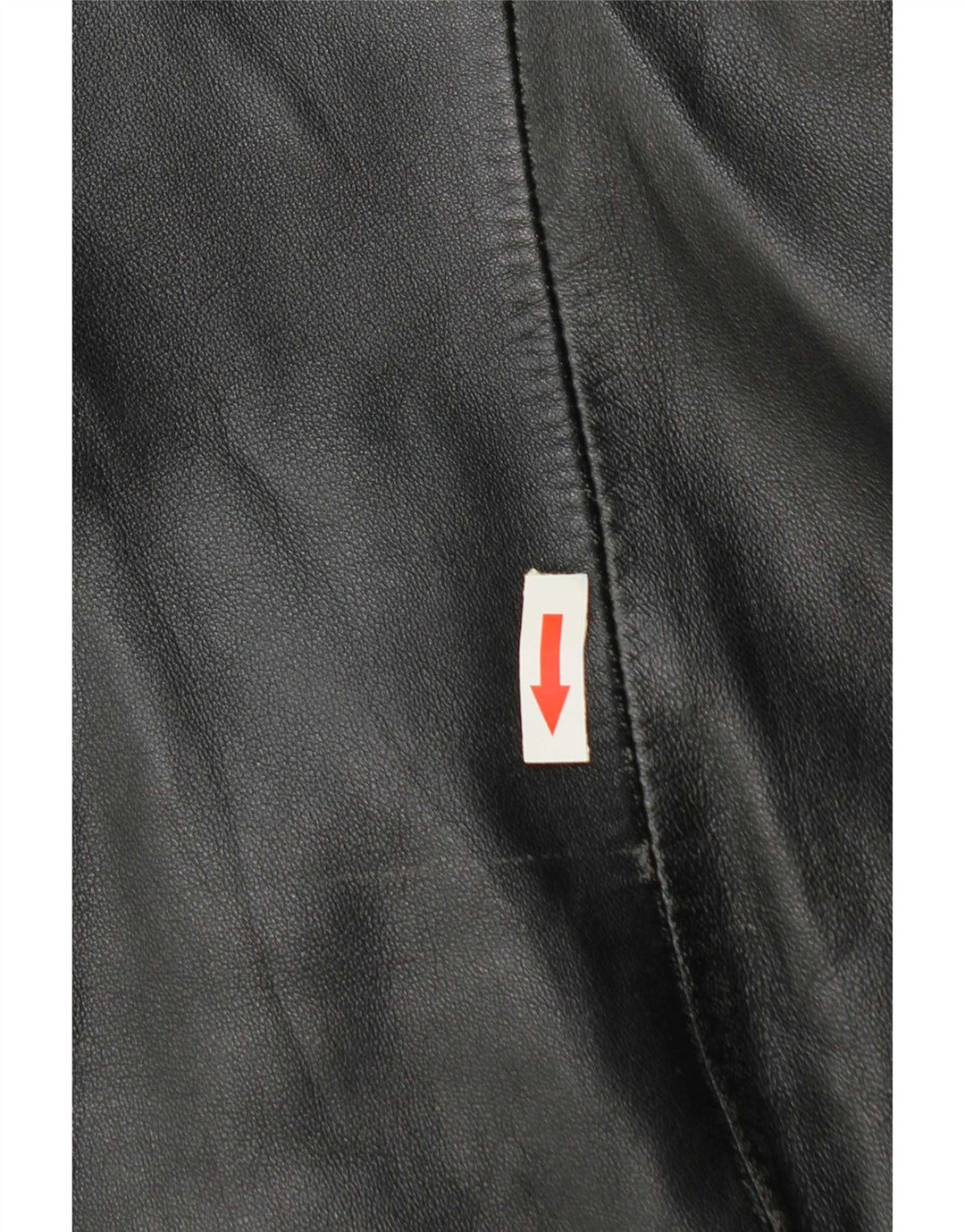 Giacca in pelle vintage da donna IT 50 XL in pelle nera