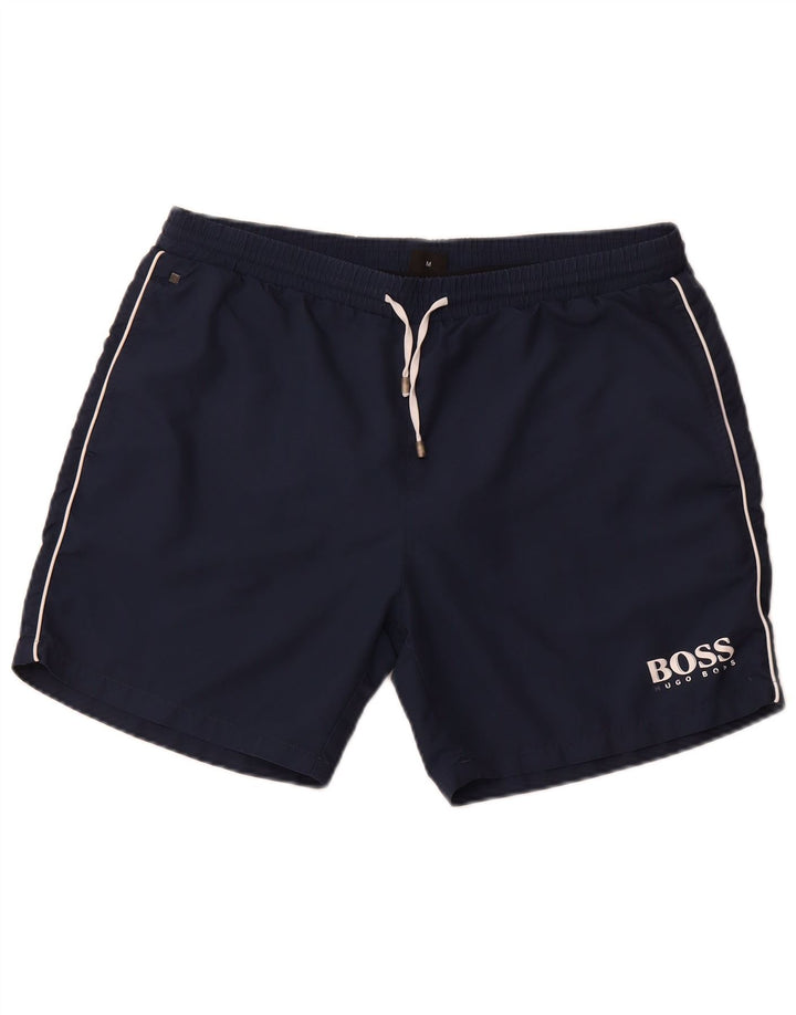 Costumi da bagno da uomo HUGO BOSS medio blu navy