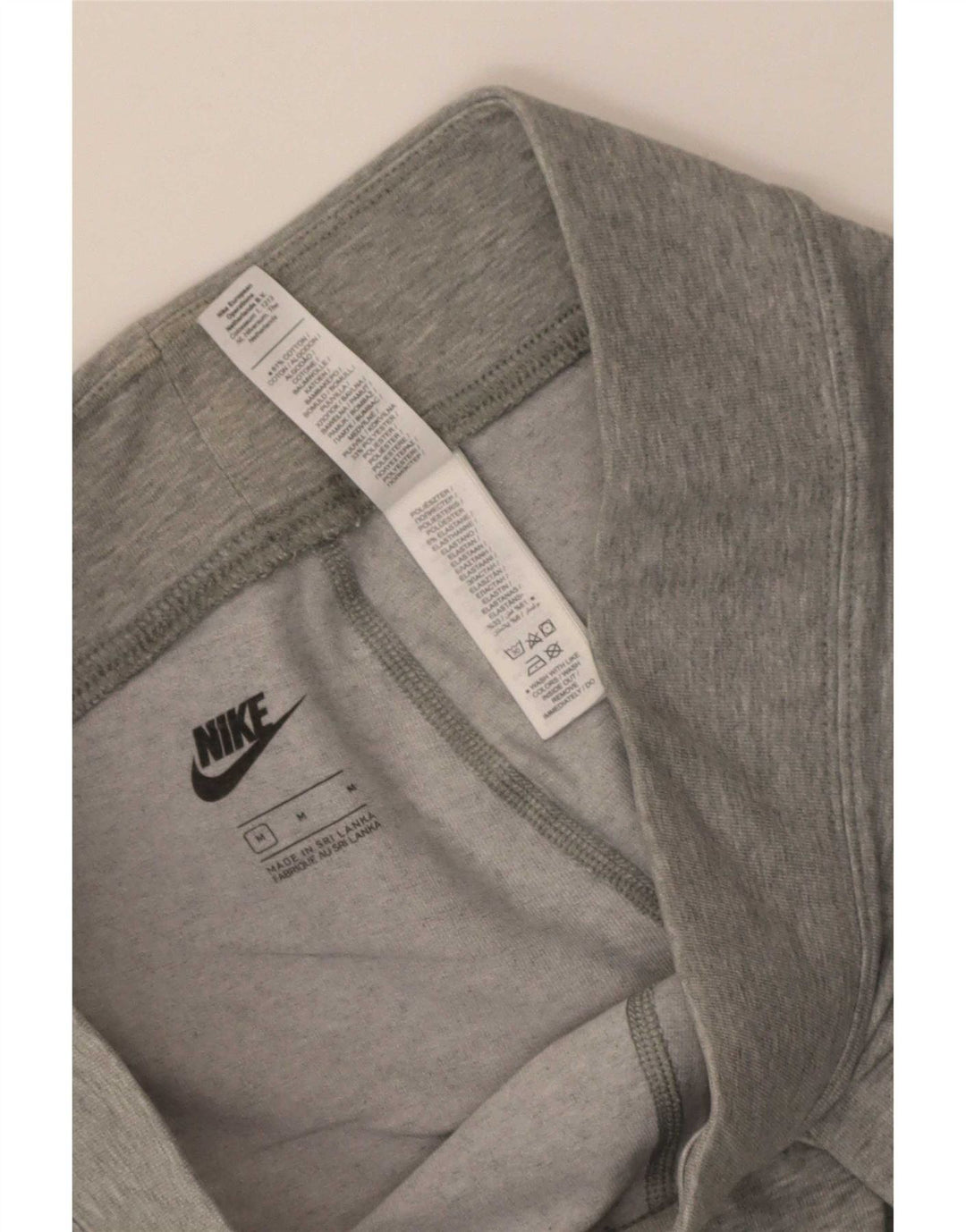 Pantaloncini sportivi Nike da donna UK 12 cotone grigio medio