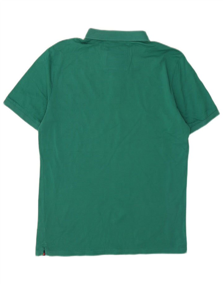 Polo da uomo Superdry grande in cotone verde