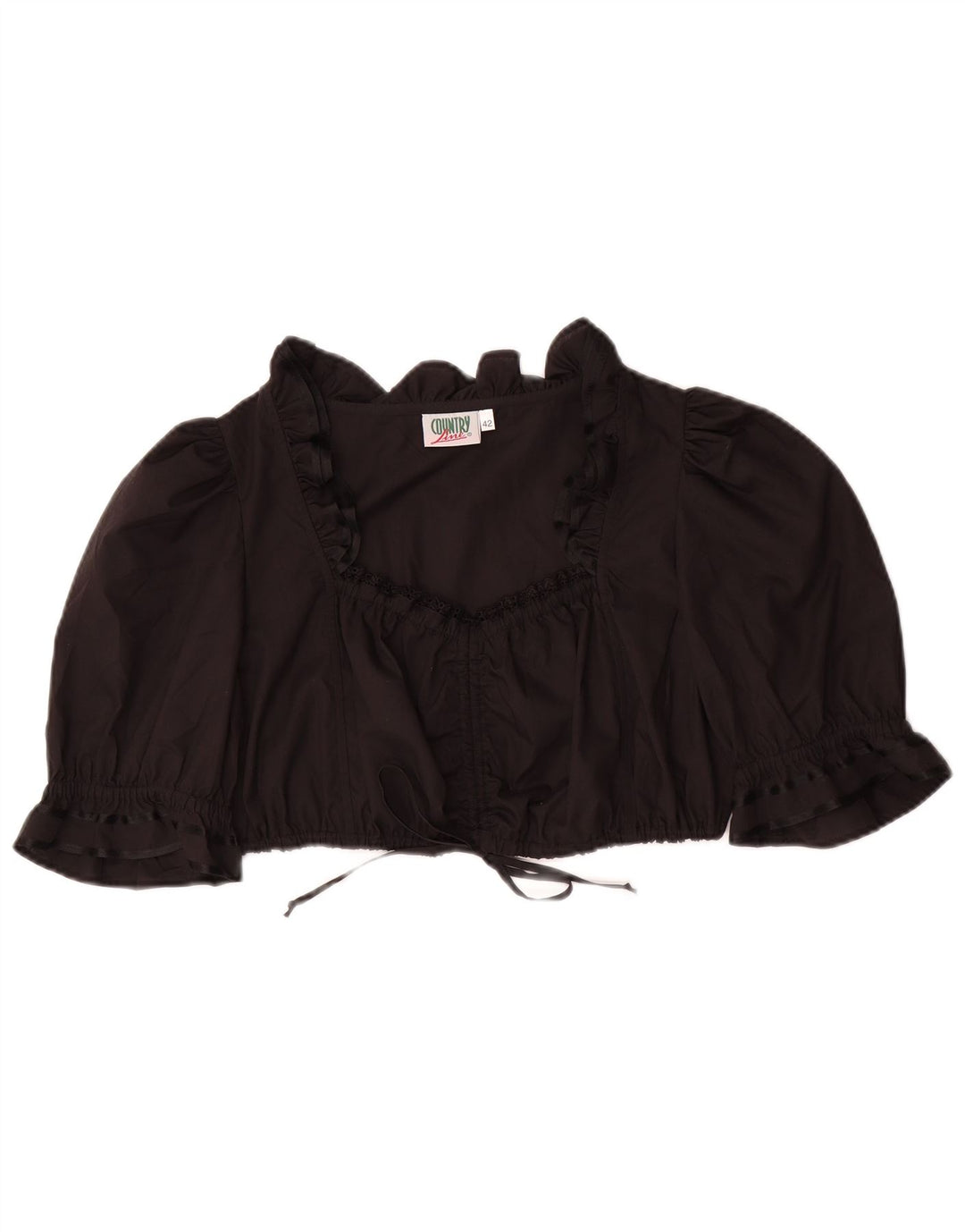 Top corto da donna COUNTRY IT 42 Poliestere nero medio