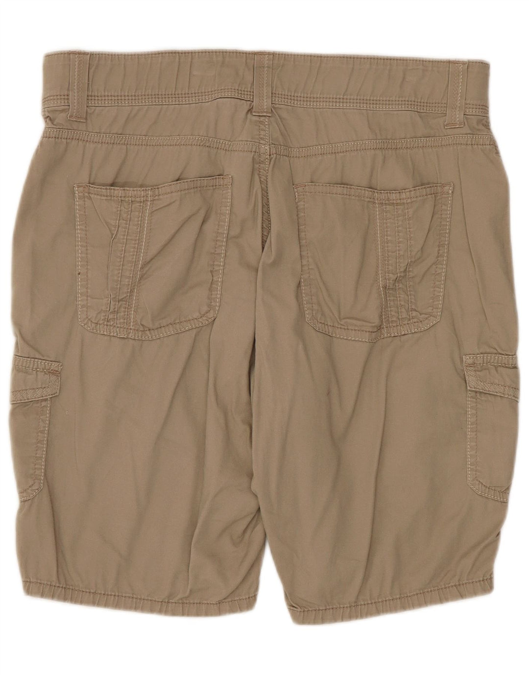 Pantaloncini cargo da donna Lee US 10 Large W32 in cotone beige