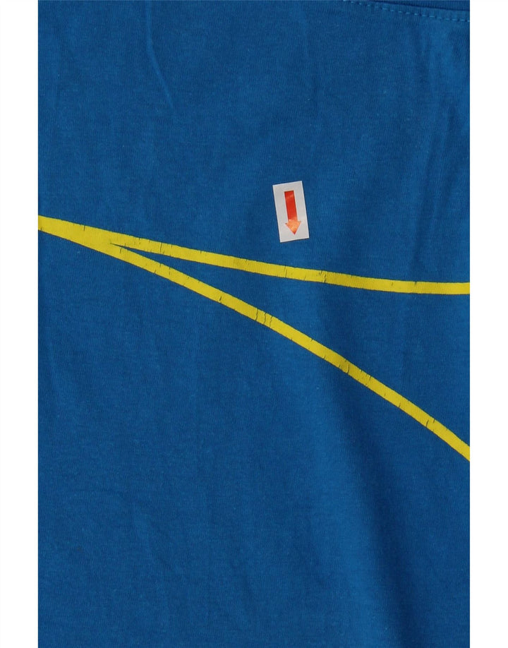 T-shirt grafica da uomo DIADORA Top XL Blu