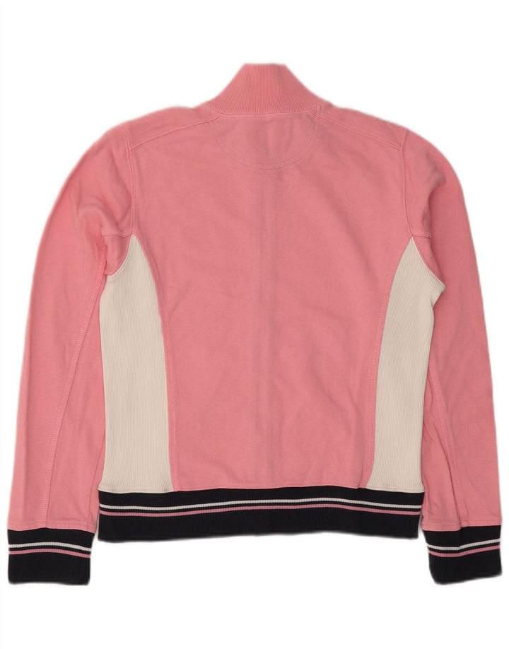 Giacca superiore della tuta da donna Champion UK 12 Cotone color block rosa medio