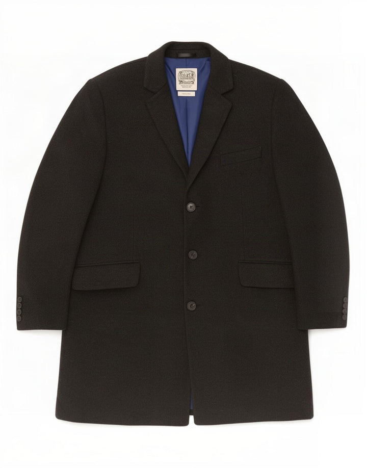 Cappotto da uomo Marks & Spencer UK 44 2XL Poliestere nero
